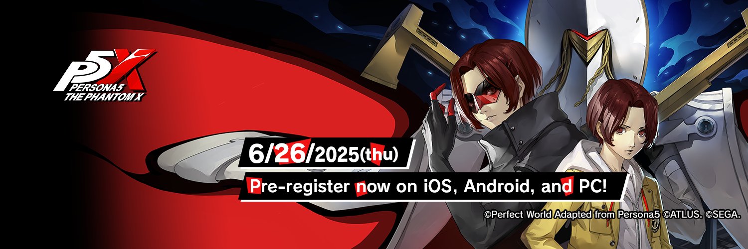 Persona5: The Phantom X (Official West)'s banner