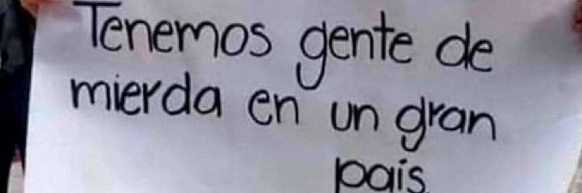 @elpuebloquierelaverdad banner