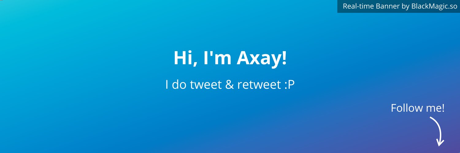axayrs's profile banner image
