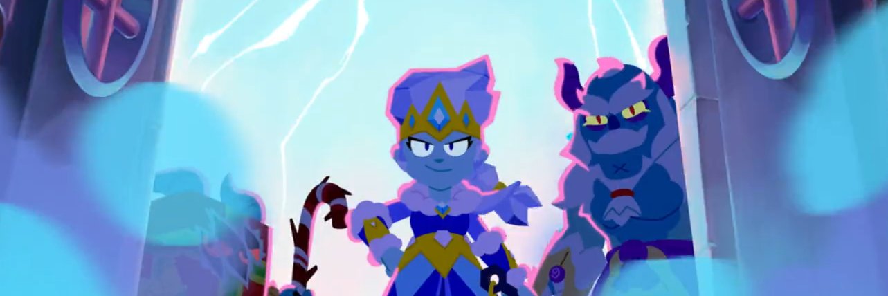 Frost Queen Amber banner