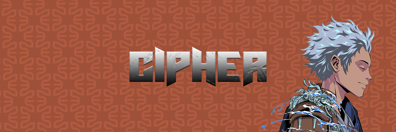 Cipher 🧪🫧 banner