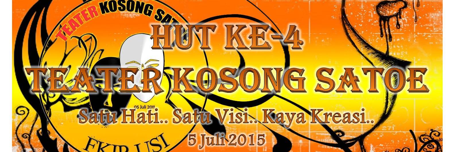 Teater Kosong Satoe banner