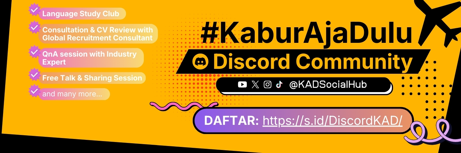 #KaburAjaDulu - Discord Community banner