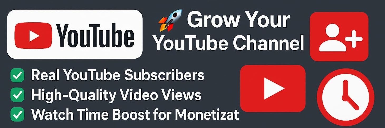 YouTube Promotion banner