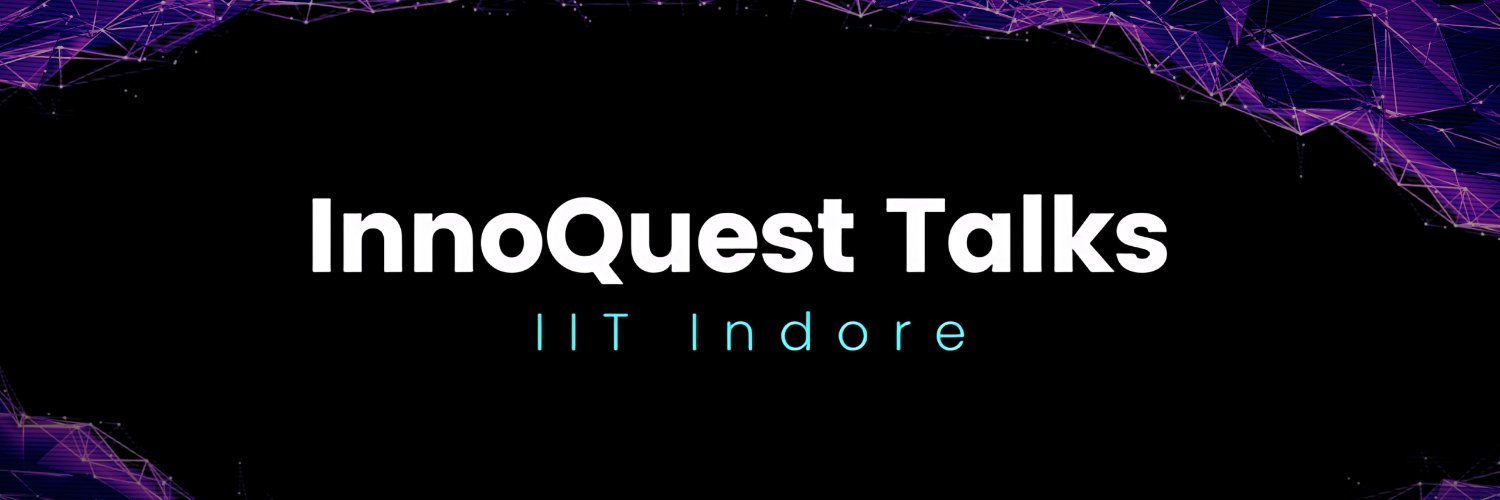 InnoQuest Talks at IIT Indore banner