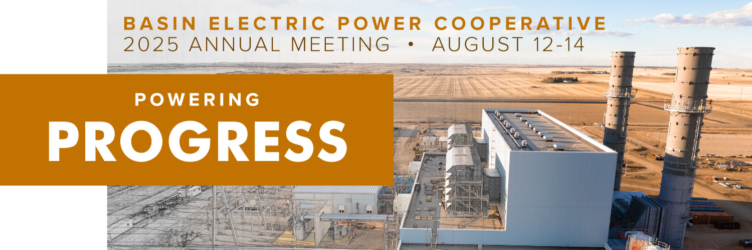 Basin Electric Power Cooperative's banner