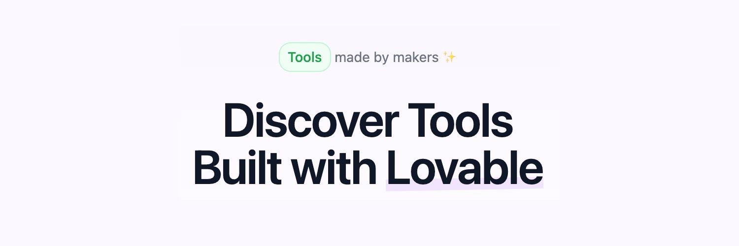 Made with Lovable banner