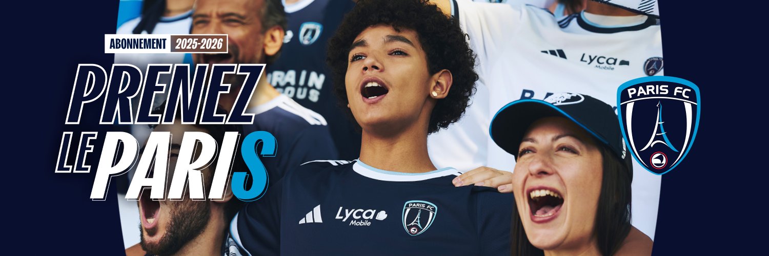Paris FC's banner