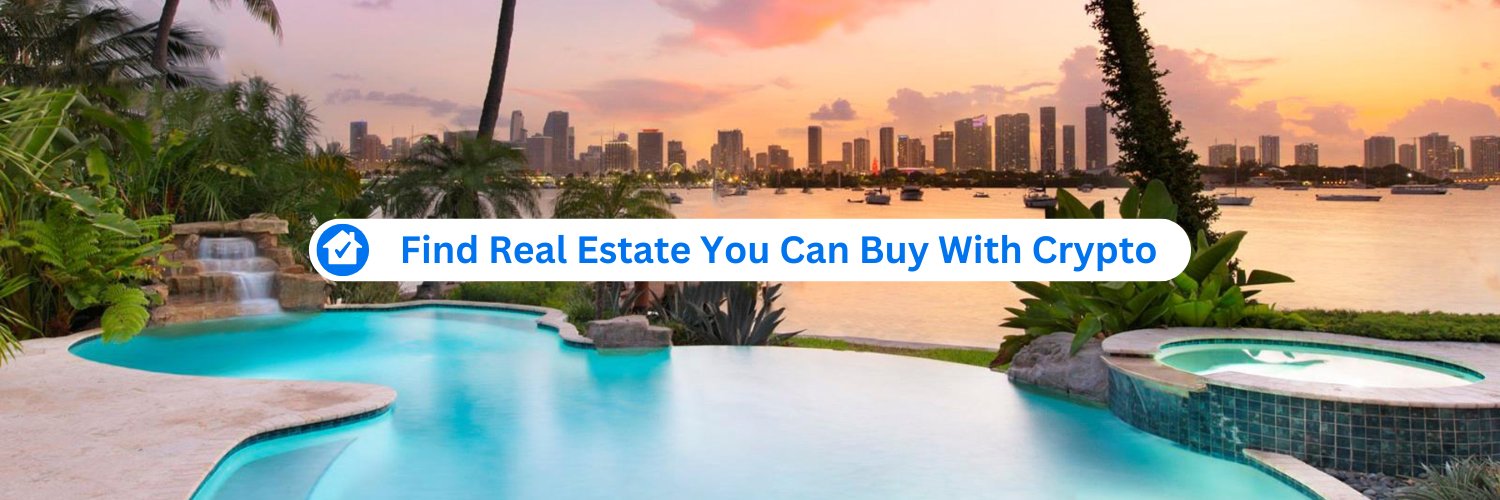 Listi | Find Real Estate to Buy With Crypto 🏡 banner