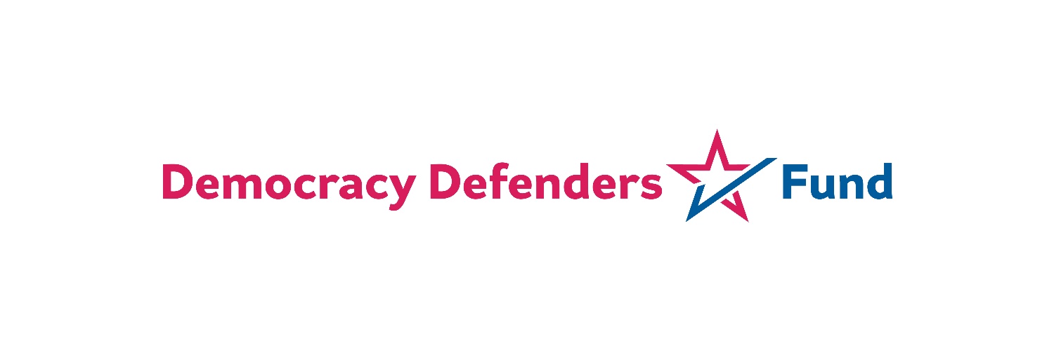 Democracy Defenders Fund's banner