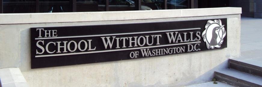 School Without Walls banner