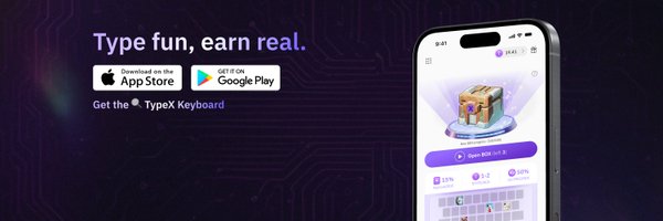 TypeXKeyboard Profile Banner