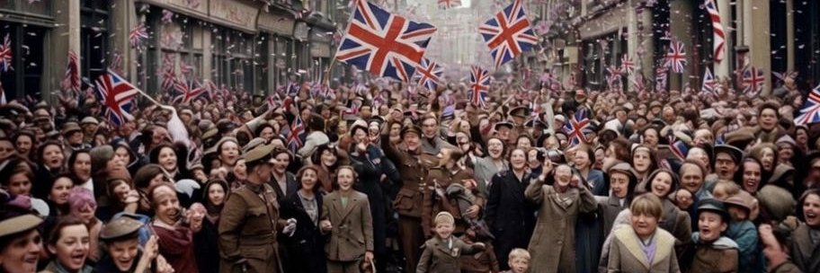 Together we will Restore Britain banner