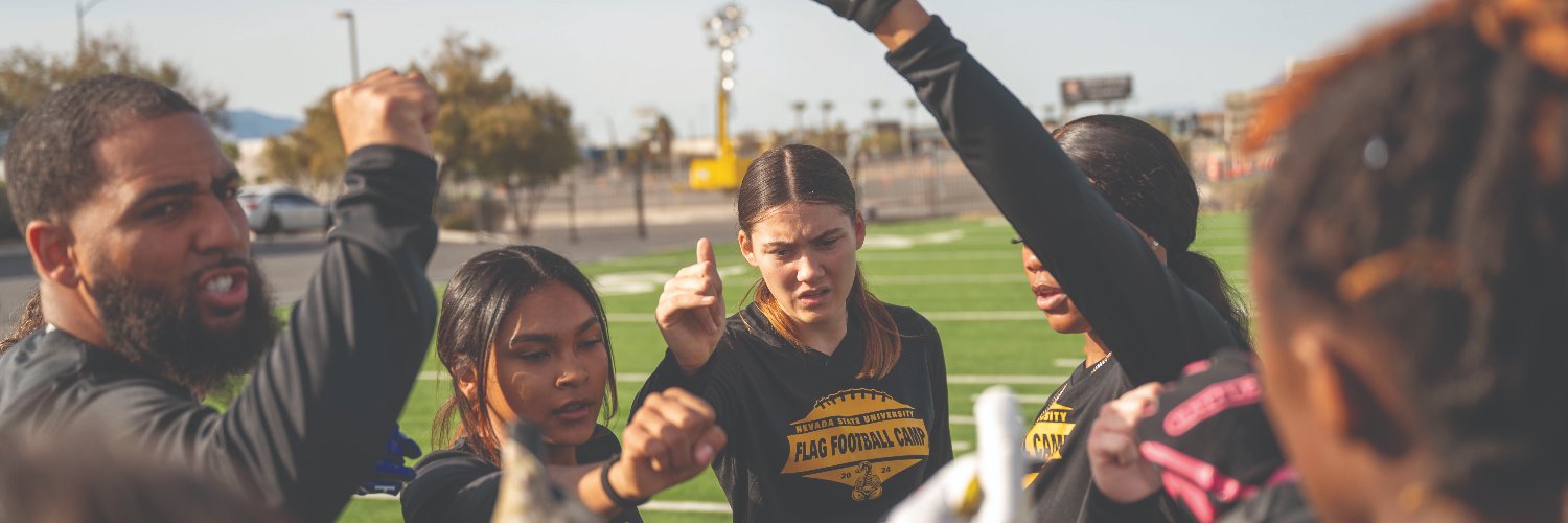 Nevada State Flag Football banner