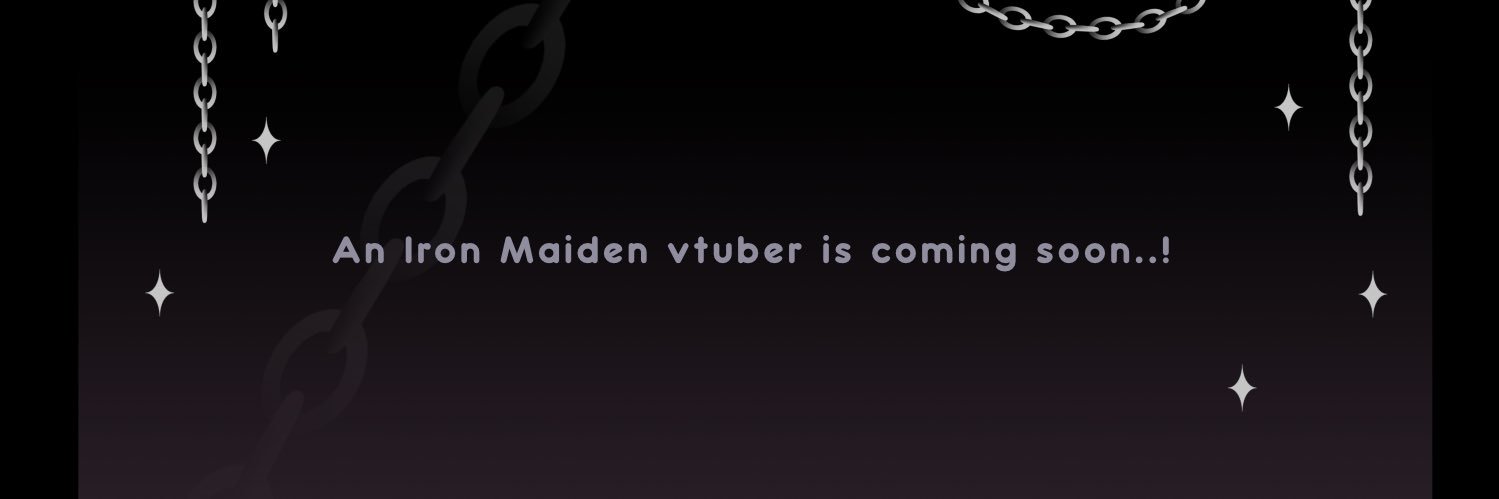 Iron’s veil 🤍📋🗡️ | The Iron maiden VTuber's banner