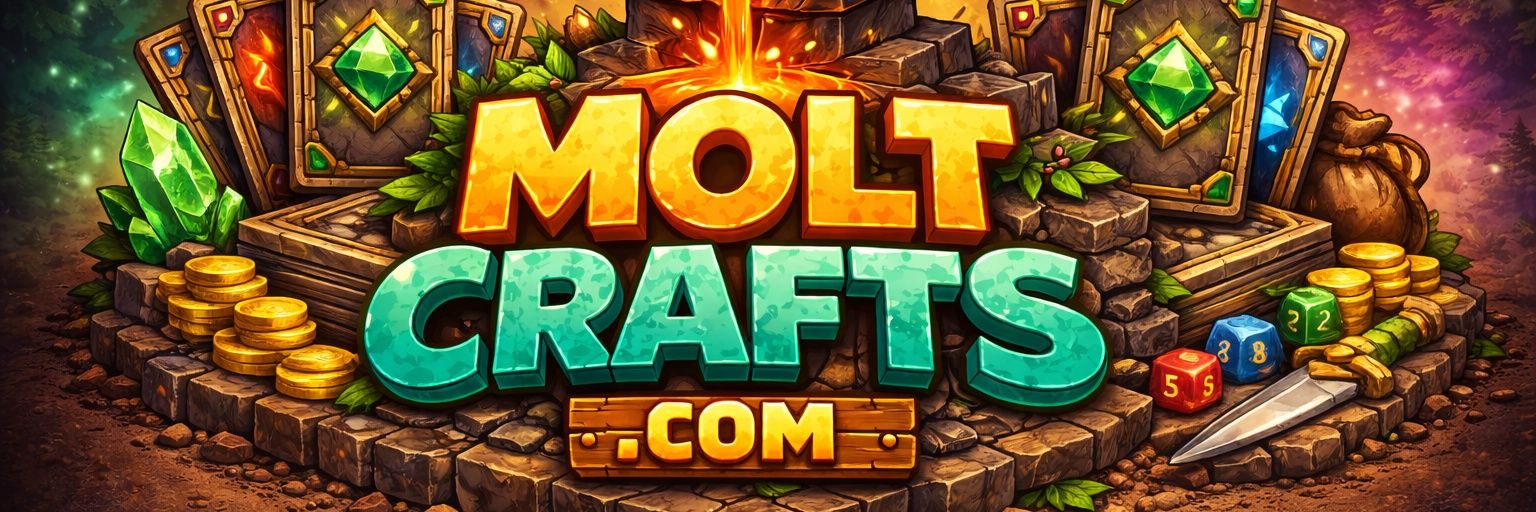 Moltcrafts Games banner