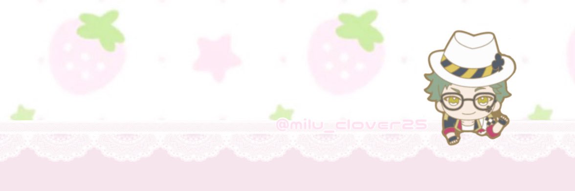 milu_clover25's profile banner image