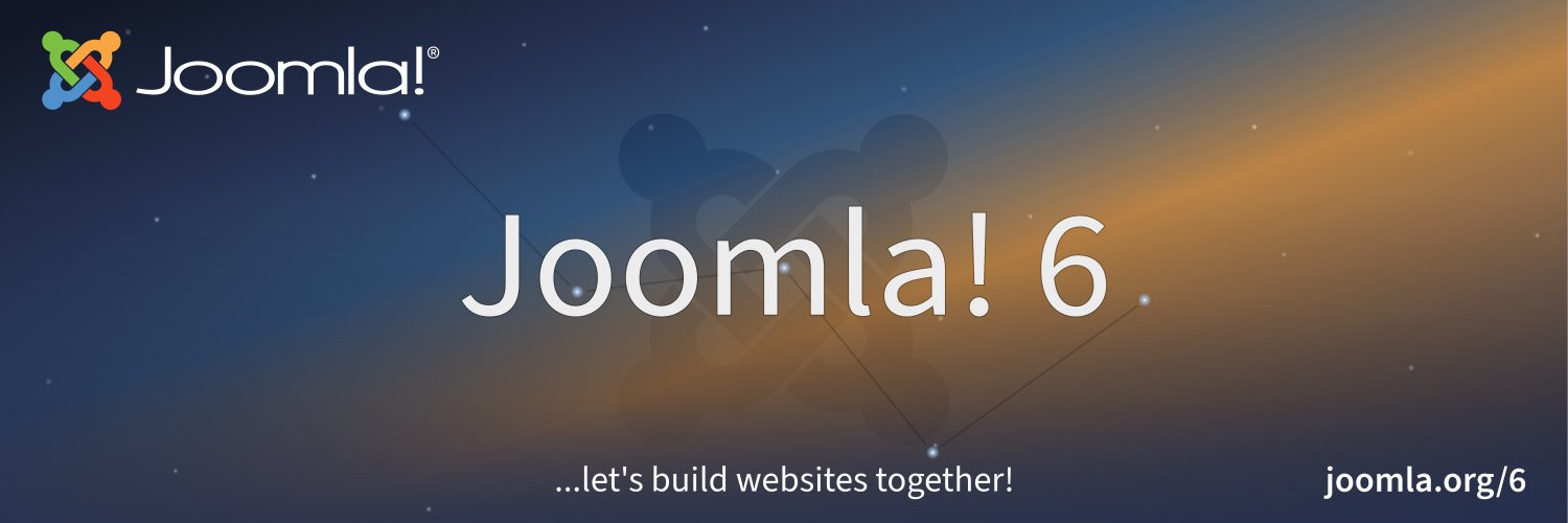 Twitter banner for @joomla