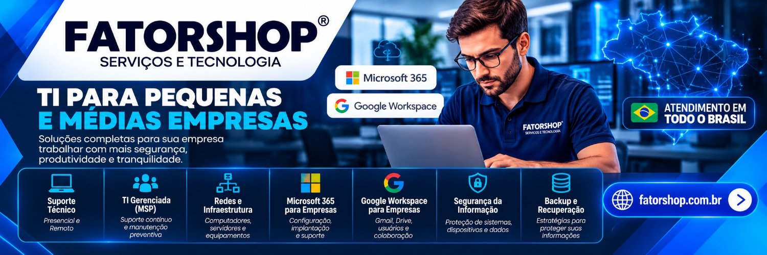 Fatorshop's profile banner image