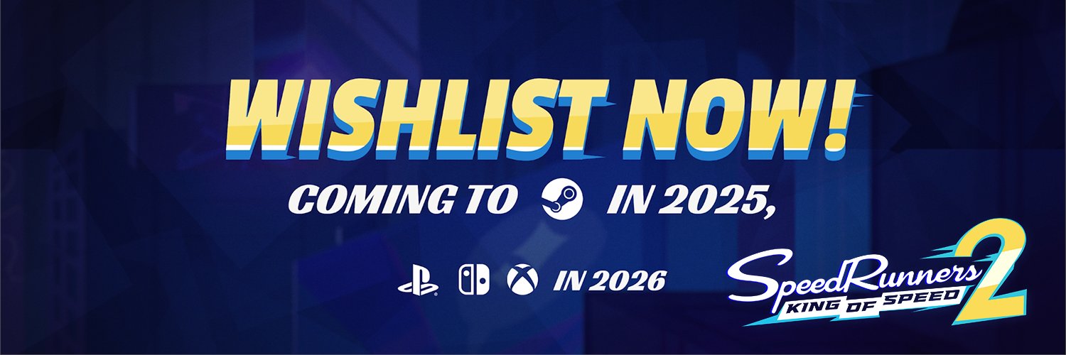 SpeedRunners 2: King of Speed🏃Wishlist Now's banner
