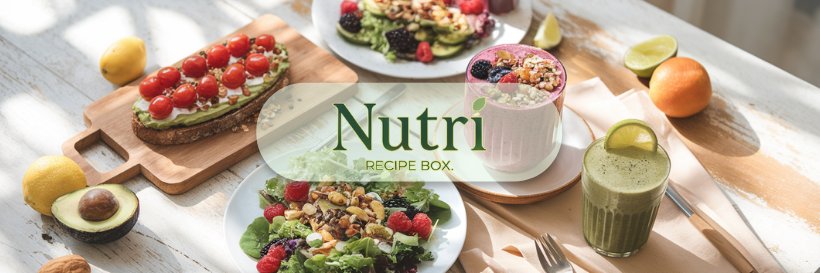 Nutri Recipe Box banner