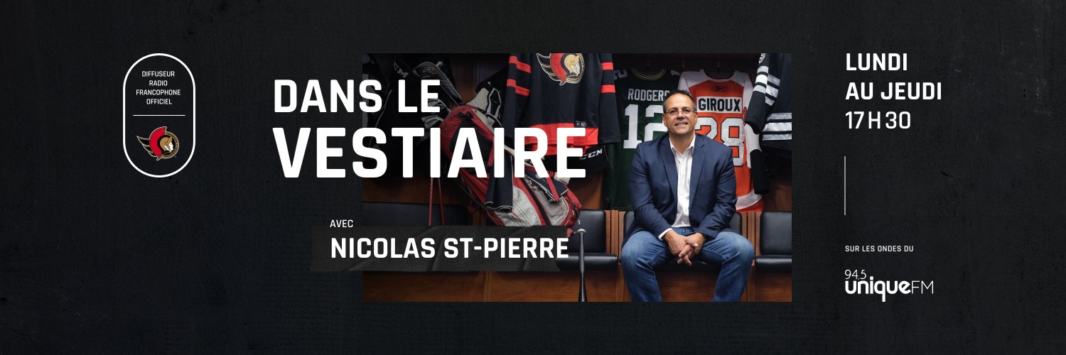 Dans le Vestiaire avec Nicolas St-Pierre's banner