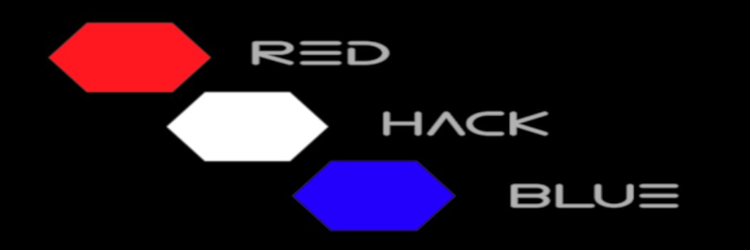 RedHackBlue banner
