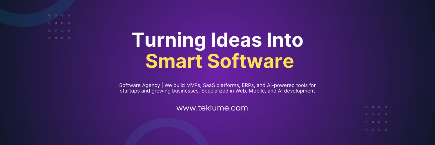 tek_lume's profile banner image