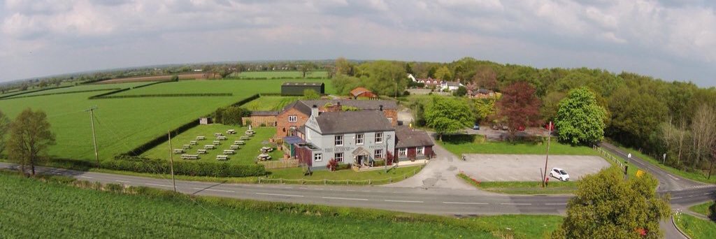The Three Greyhounds banner