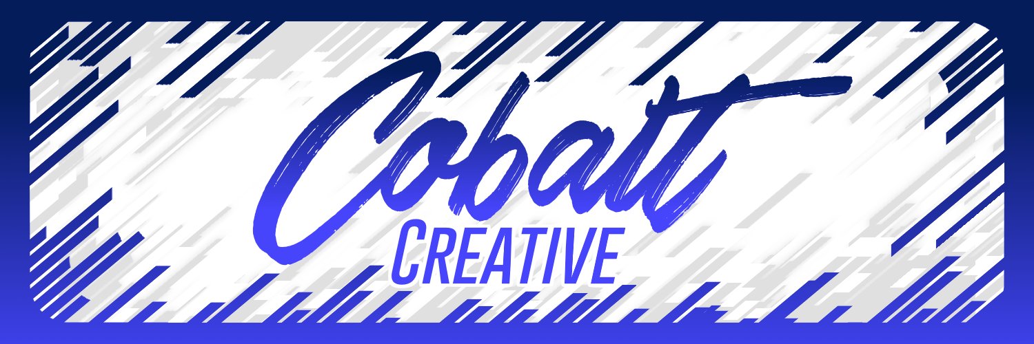 Cobalt Creative 🖊️ 🌵 banner