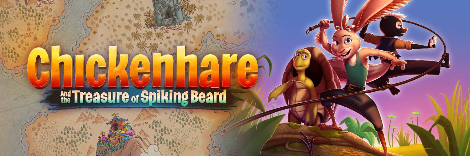 Chickenhare and the Treasure of Spiking Beard 🦔 banner