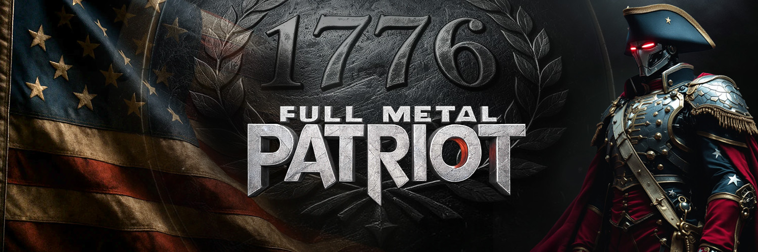 Full Metal Patriot's banner