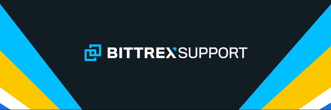 Bittrex support desk banner