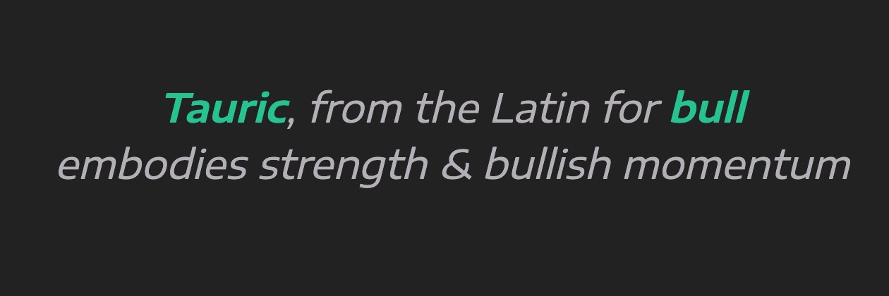 Tauric Research banner