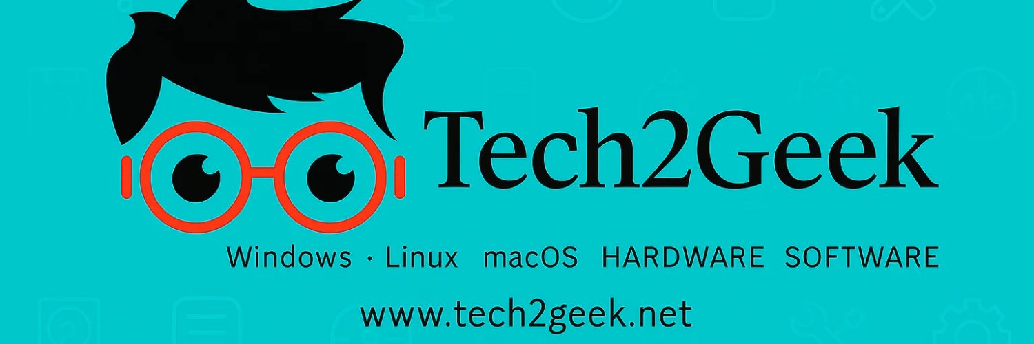 tech2geeknet's profile banner image