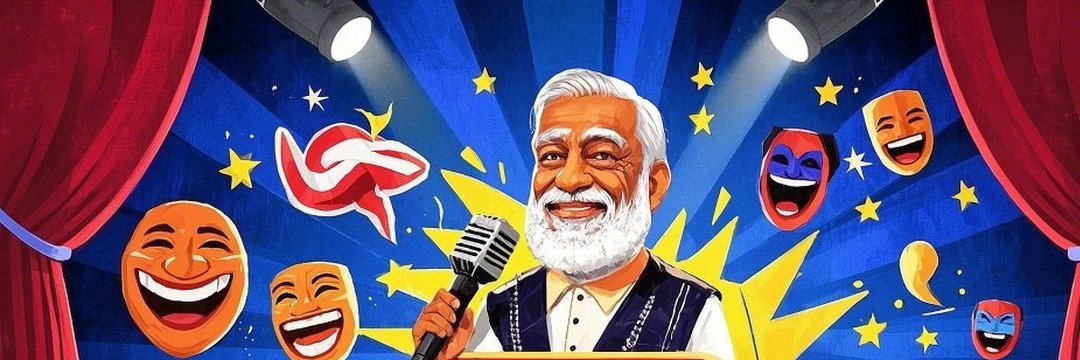 Modi Roast Hour banner