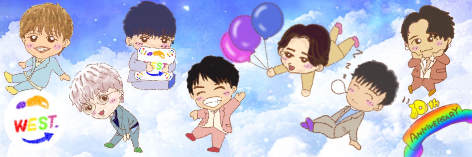 haru🌈にじいろwest banner