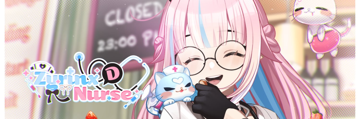 Zyrinx D Nurse 💉🩷 | VTuberTH banner