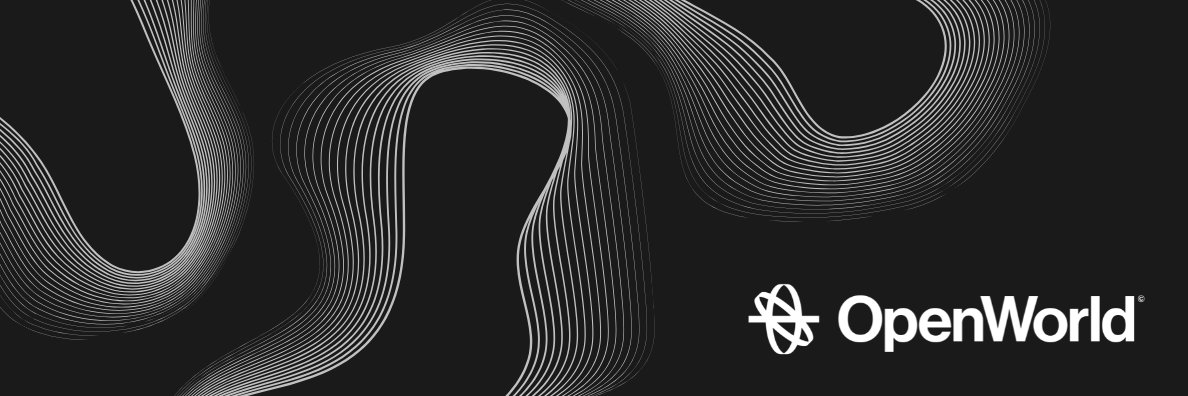 Open World banner