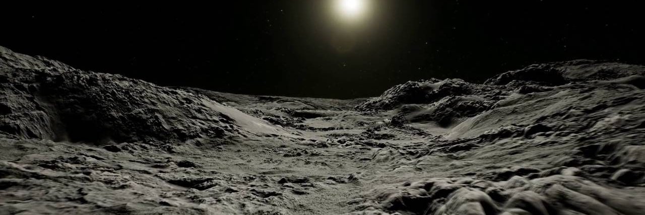 Moon banner