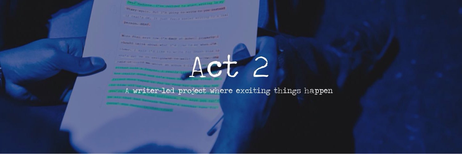 Act2playwriting's profile banner image