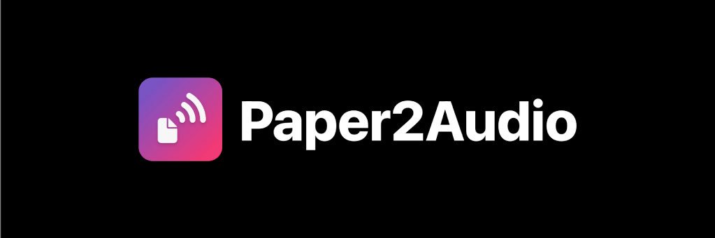 Paper2Audio banner