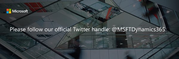 MSDynamicsCRM Profile Banner