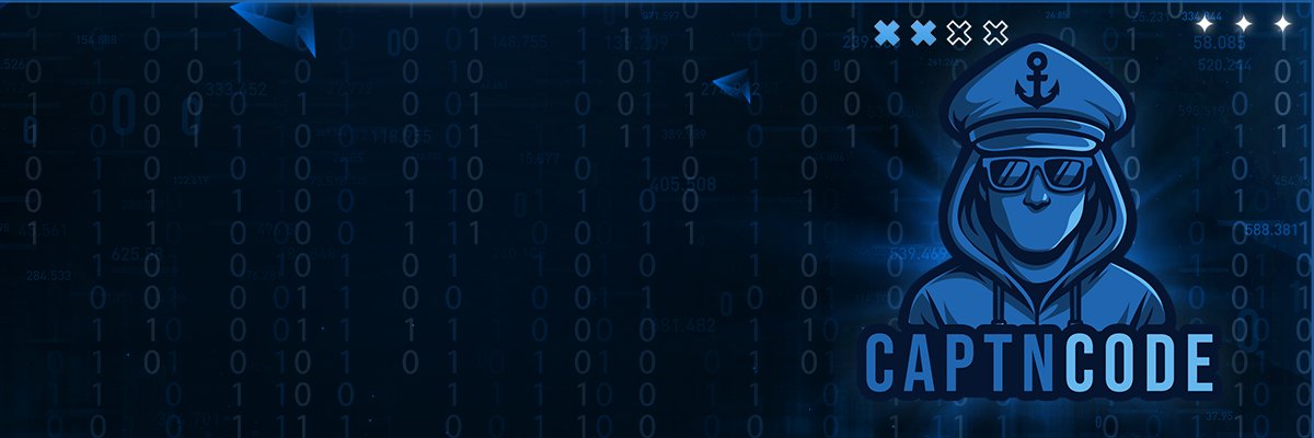 CaptnCode's profile banner image