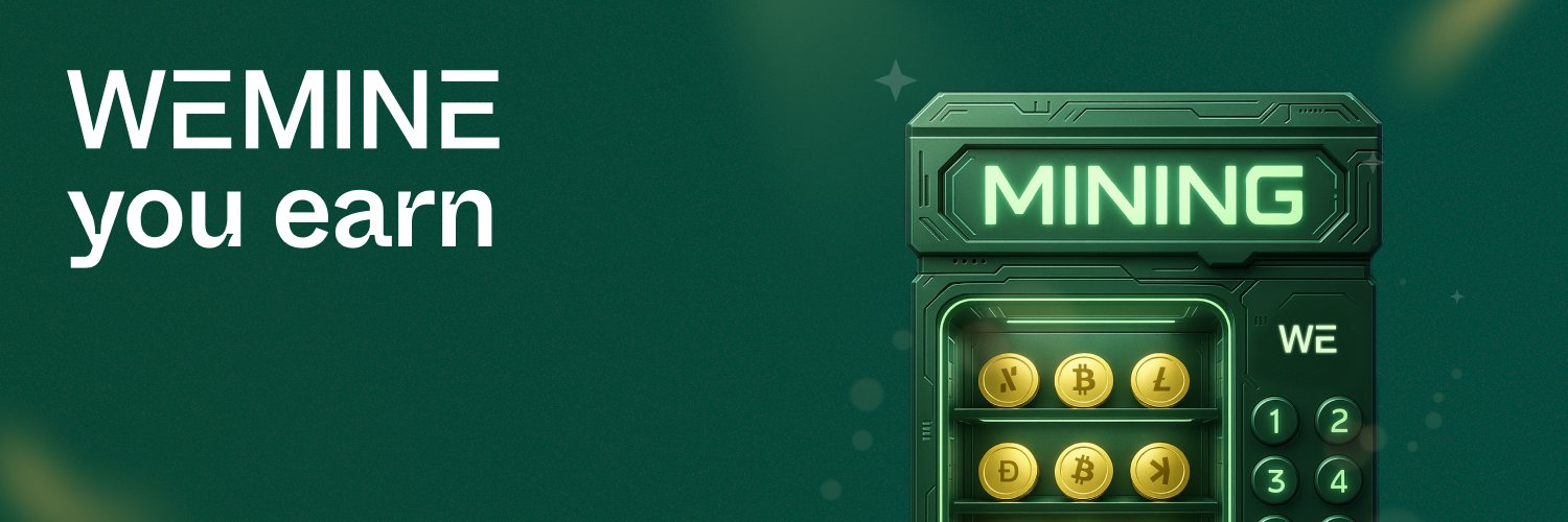 WeMine's banner