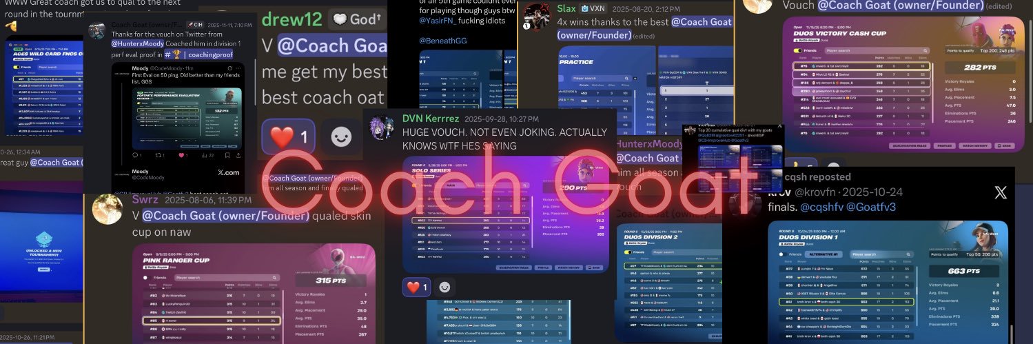 Coach Goat (600+ vouches ) banner