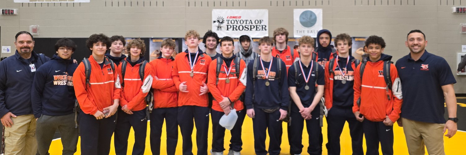 Wakeland Wrestling's banner
