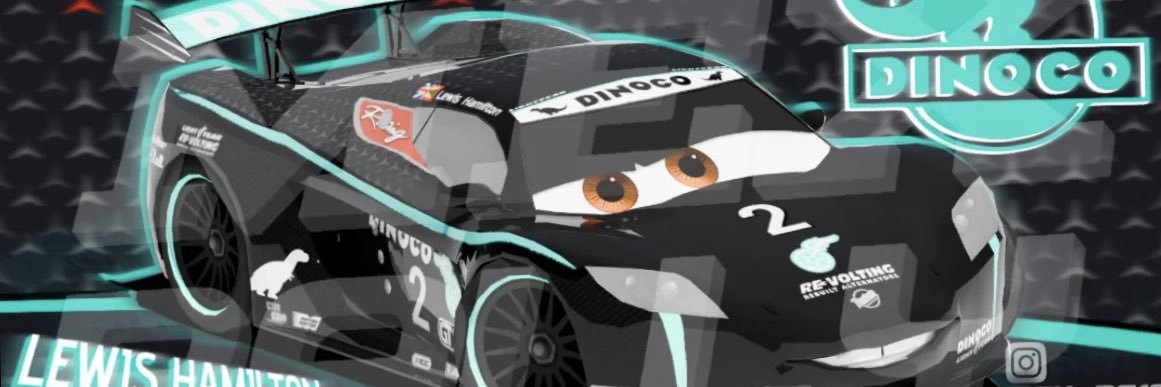 Lewis Hamilton Cars banner
