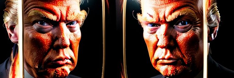 Trump is the Antichrist banner