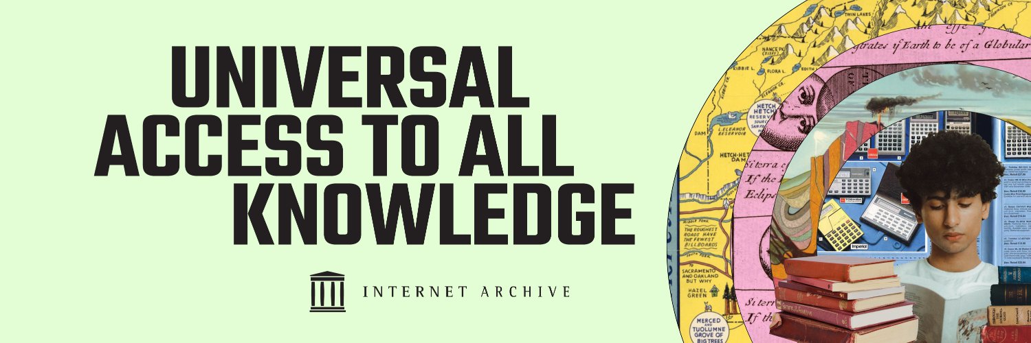 Internet Archive's banner